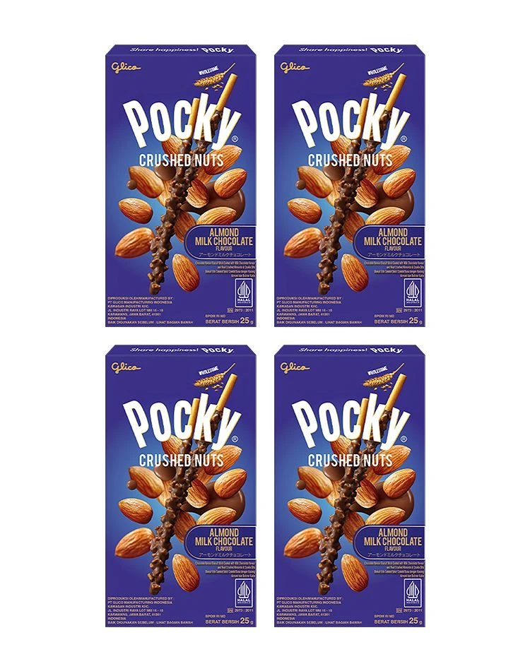 Pocky Almond Milk (Покки Миндаль в молочном шоколаде) 25г