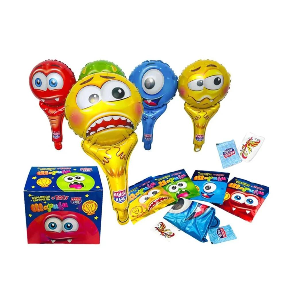 Шарики взрывная карамель с татуировкой, 30 шт по 2 г — фото 1