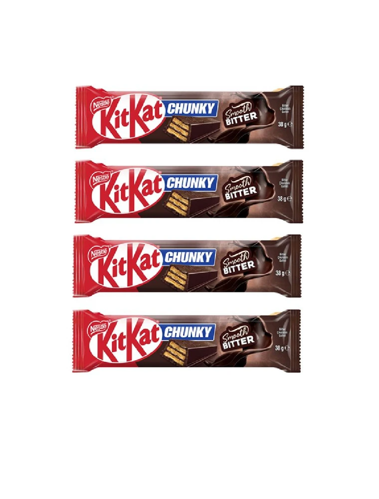 KitKat Chunky Smooth Bitter (Кит Кат Чанки в темном шоколаде) 38г (12)*20 — фото 1