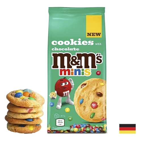 M&M's Minis Chocolate Cookies (Печенье М&М's Мини) 180гр (8) — фото 1