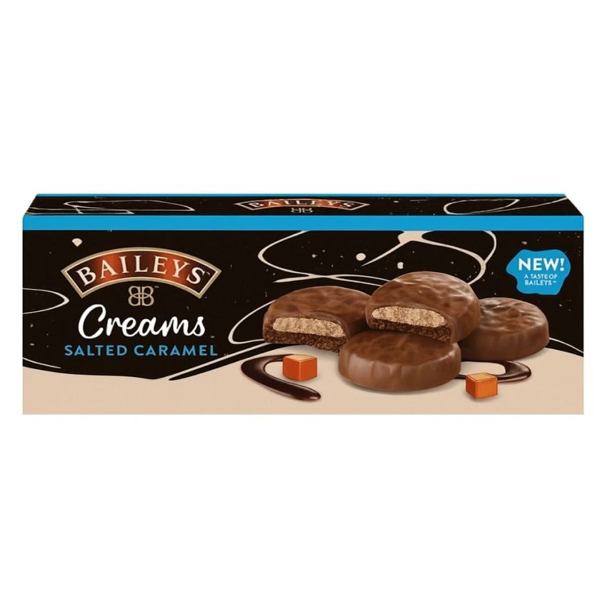 Baileys Creams Salted Caramel (Печенье Бейлис Крем Соленая карамель) 128г (14) — фото 1