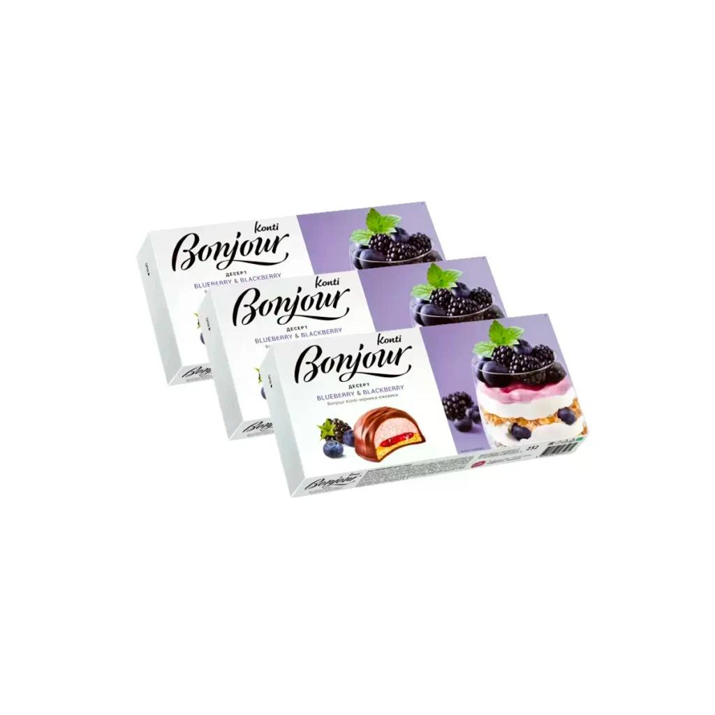 бисквитное пирожное со вкусом винограда Cundo, 16 шт по 154 г — фото 1