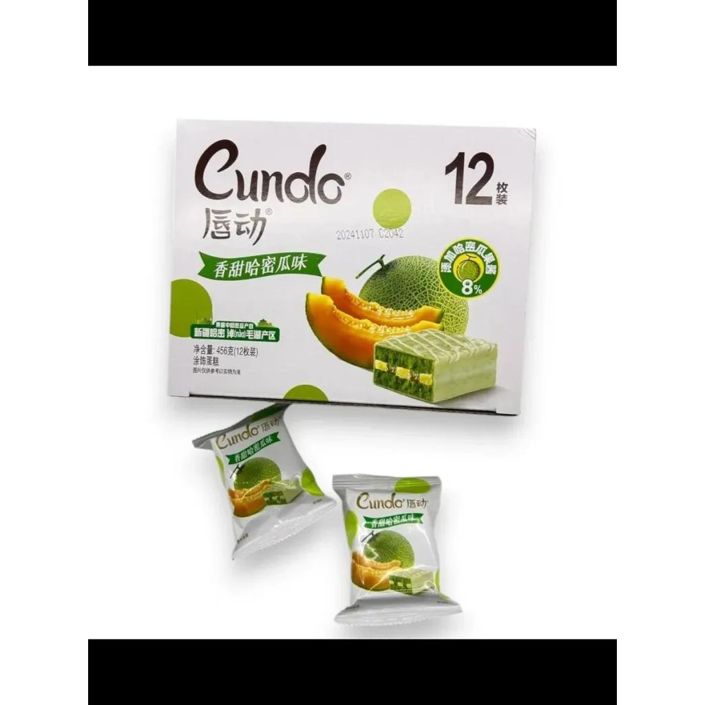 бисквитное пирожное со вкусом дыни Cundo, 16 шт по 154 г — фото 1