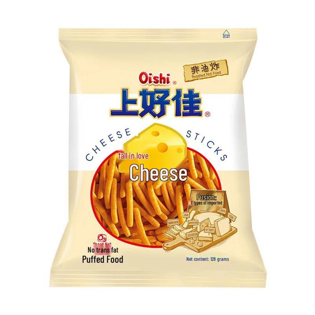 Кукурузные палочки со вкусом клубники Shanghaojia, 20 шт по 40 г — фото 1