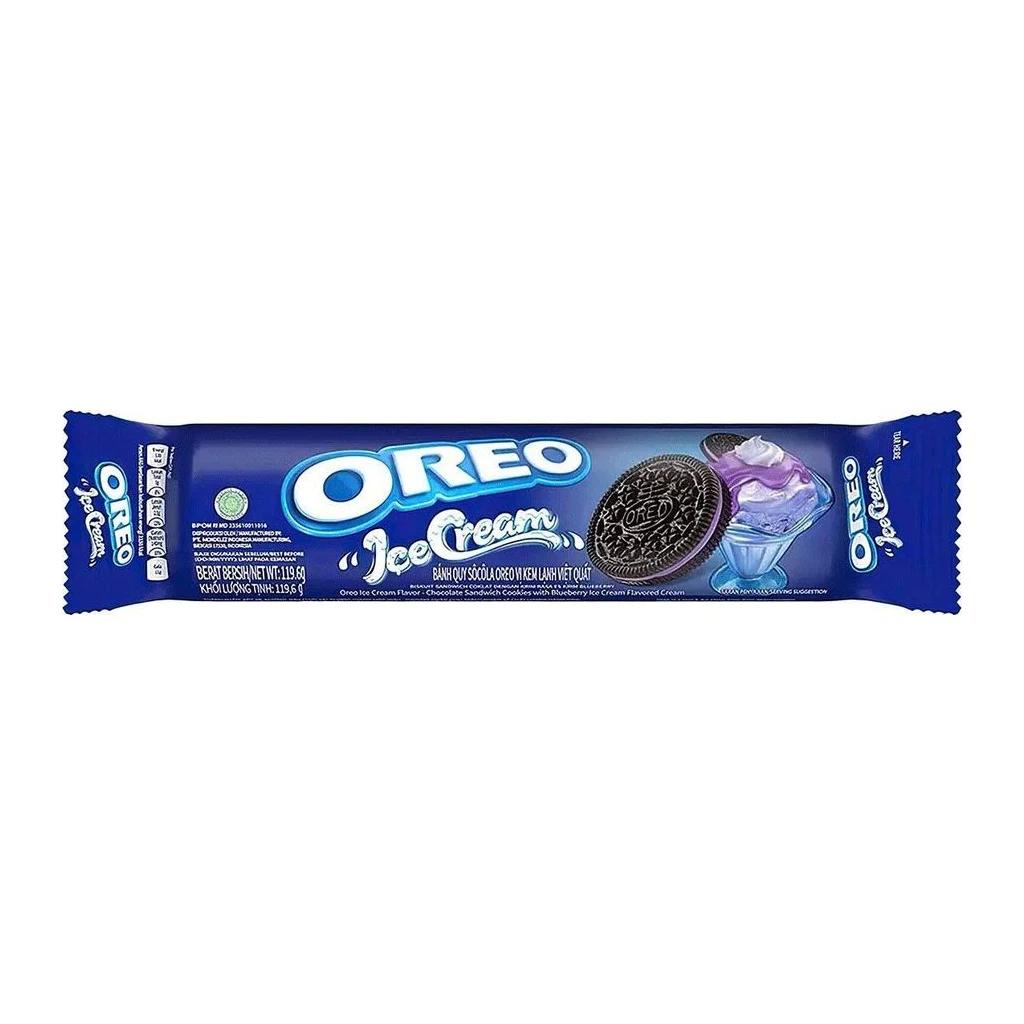 Oreo Ice Cream Blueberry (Орео Черничное мороженое), 24 шт по 105 г — фото 1