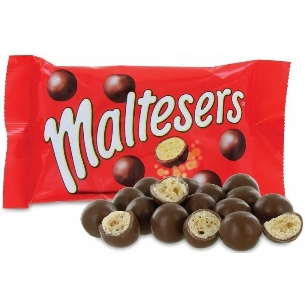 Maltesers (Драже в молочном шоколаде Мальтизерс), 25 шт по 37 г — фото 1