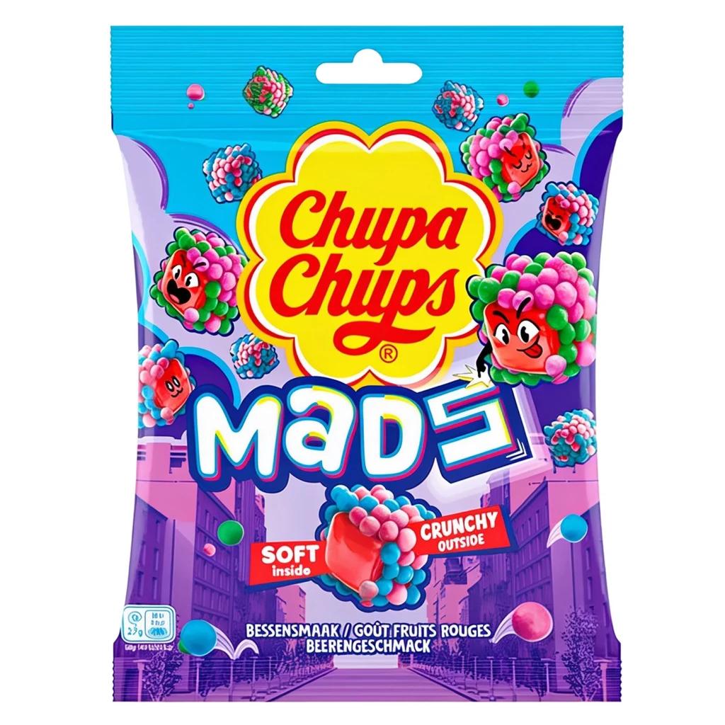 Chupa chups Mads Berries (Жевательный мармелад Мэдс Ягоды), 12 шт по 45 г — фото 1