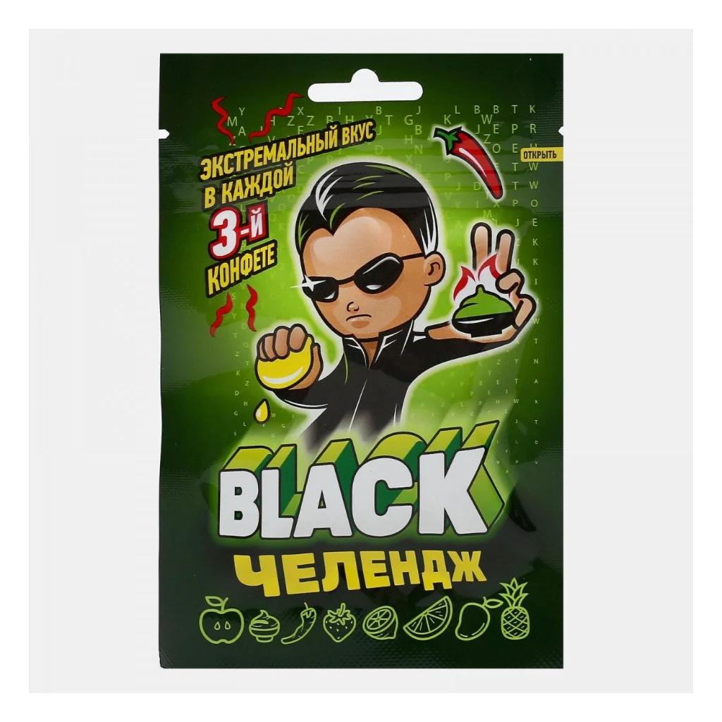 Жевательная конфета Black Челендж, 20 шт по 15 г — фото 1