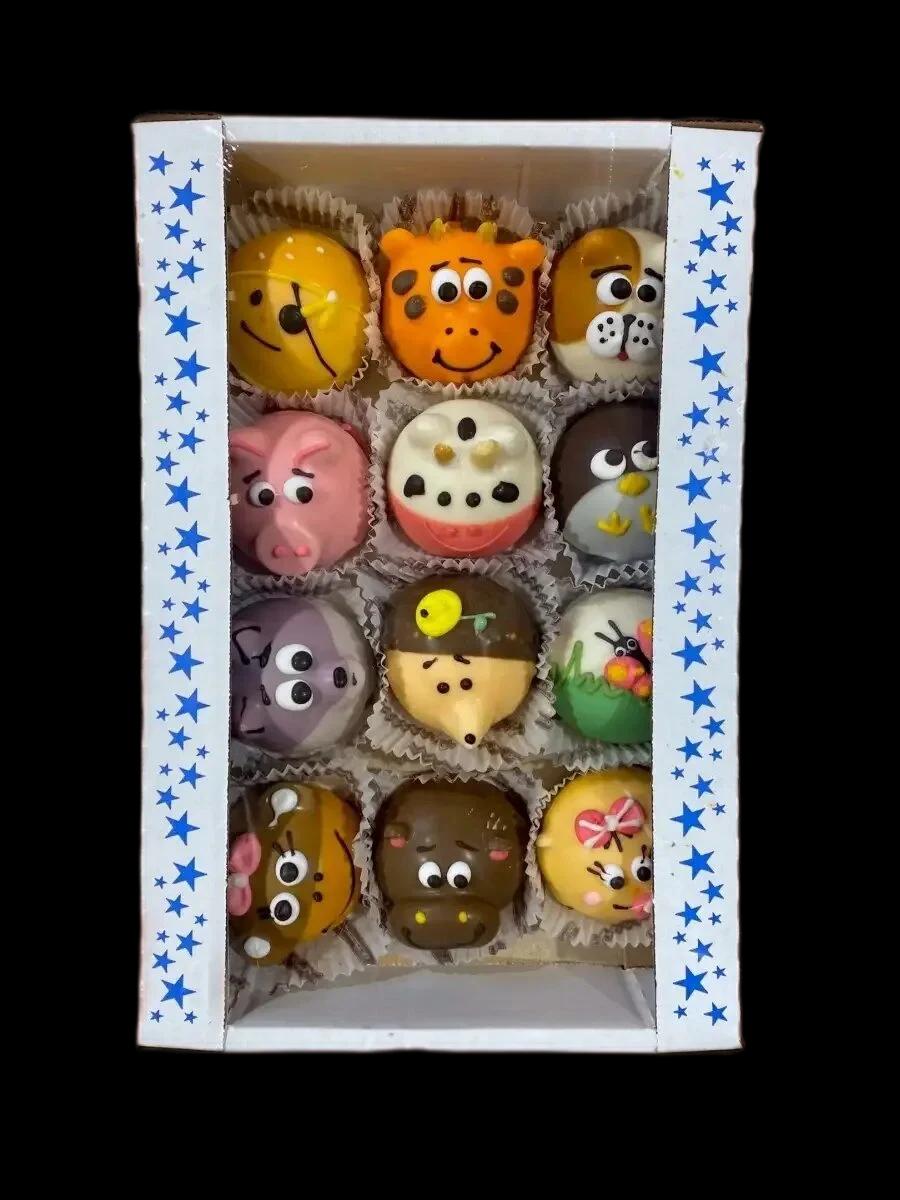 Печенье Зефирные Эланки Апельсин (Созвездие вкуса) 0,6 кг — фото 1