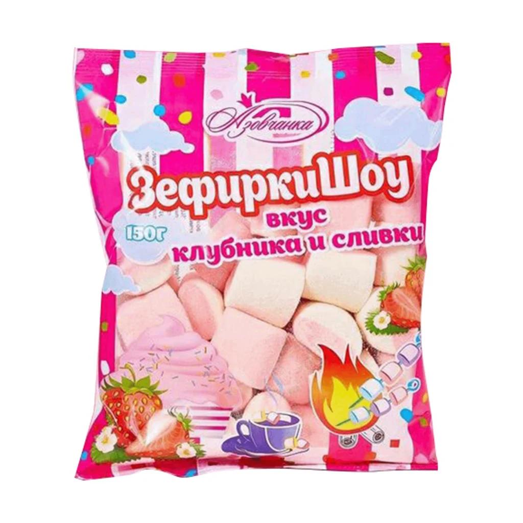 Зефирки Шоу вкус ваниль (Азовчанка) 1,5 кг — фото 1