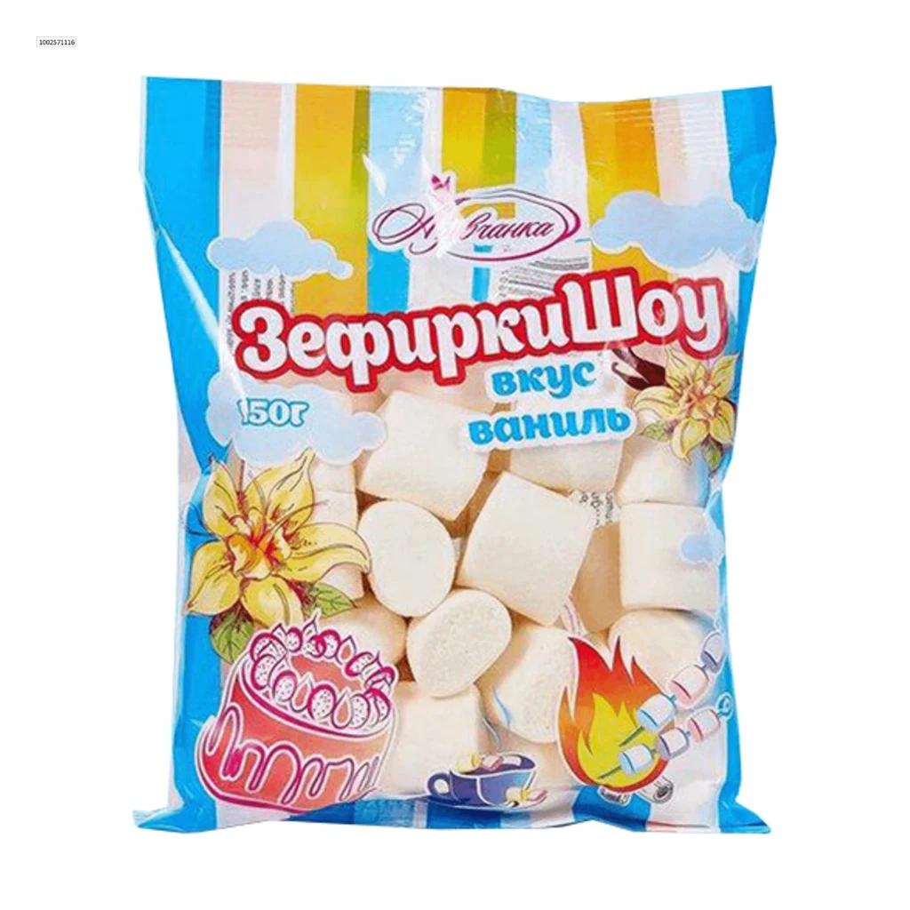 Зефирки Шоу мини вкус ваниль (Азовчанка) 1,5 кг — фото 1