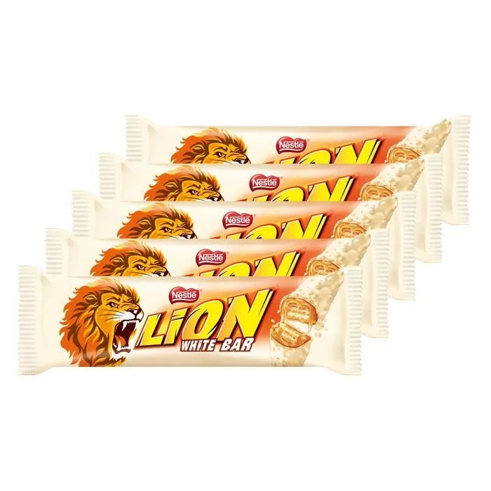 Nestle Lion White (Нестле Лион батончик в белом шоколаде) 42г (40) — фото 1