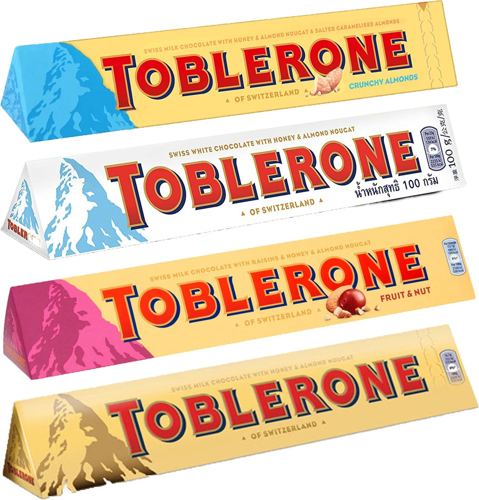 Toblerone Milk (Молочный шоколад Тоблерон Милк) 100г (20)*4 — фото 1