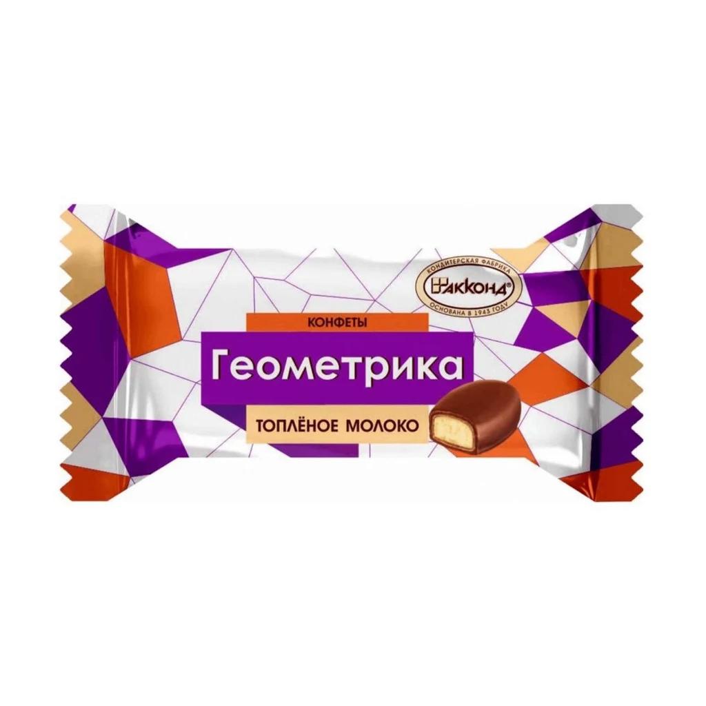 Карамель Геометрика с топленым молоком (Акконд) 3 кг — фото 1