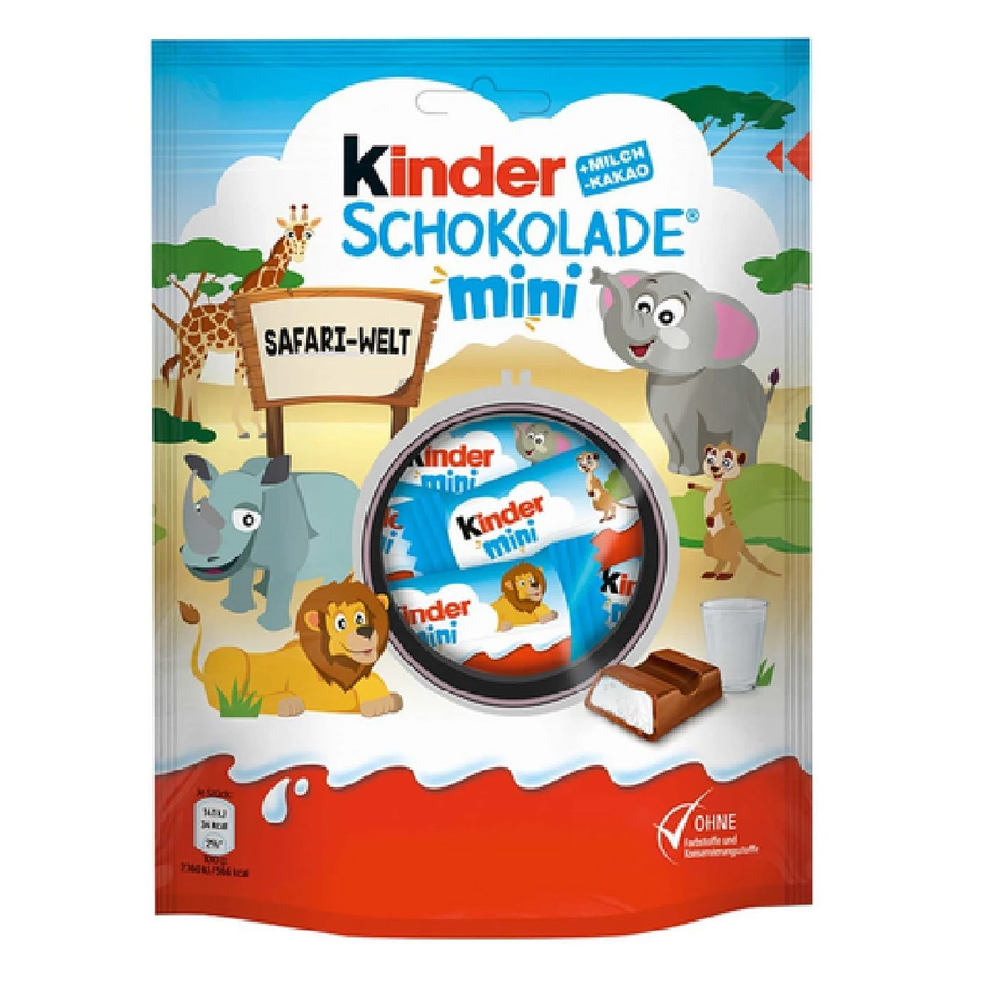 Kinder Chocolate Minis (Киндер Шоколад Мини) 120г (16) пакет — фото 1