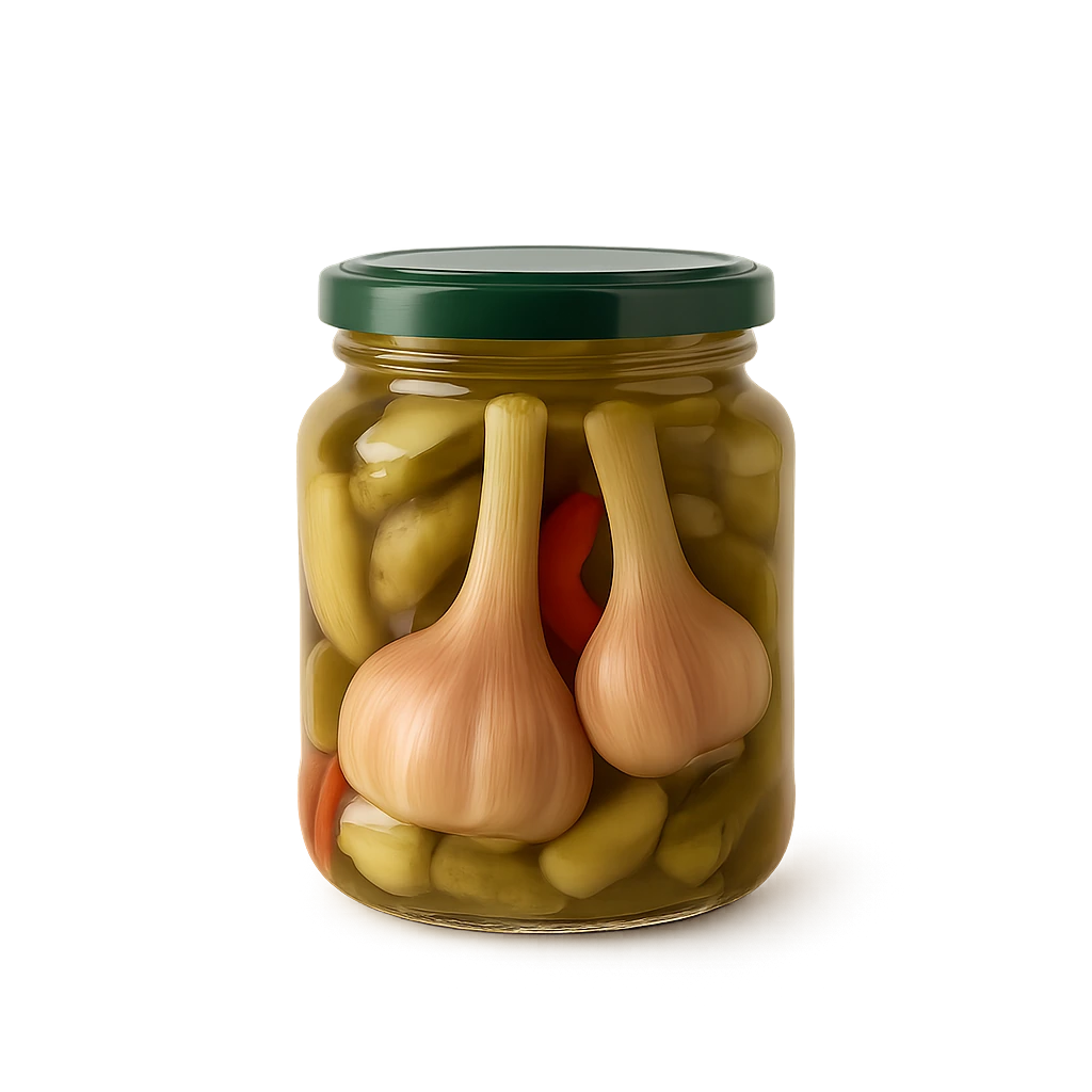 Чеснок Солёный (500г) Россия