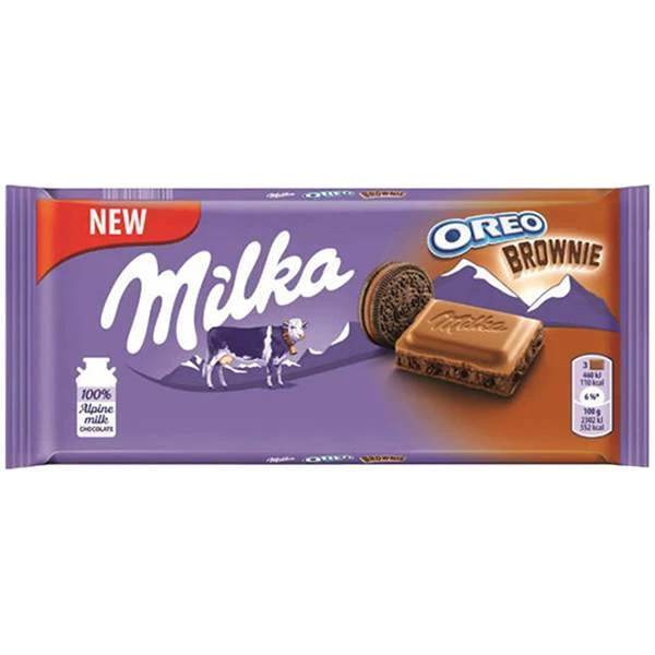 Шок. плитка Milka Oreo (Милка Орео) 100г (22) — фото 1