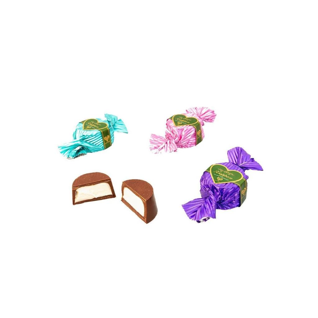 Конфеты Хюррем тёмн шок с начинкой Сливочный крем (Lux Candy) 2 кг — фото 1