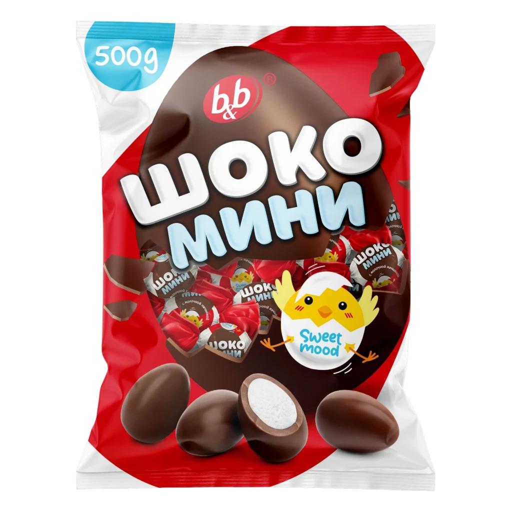 Конфеты Шоколео со вкусом шоколада, 8 шт по 500 г — фото 1