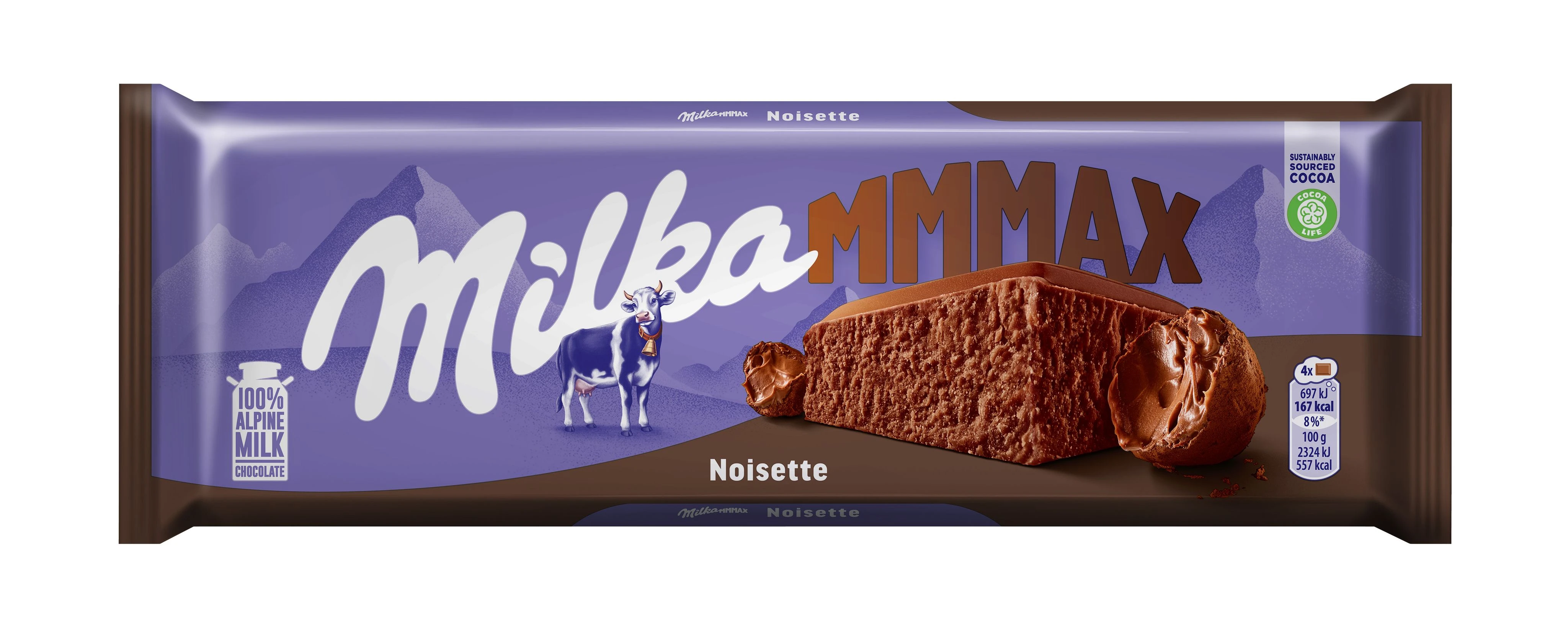 Milka MMMAX Noisette (Милка Макс Нуссет) 250г (17) — фото 1
