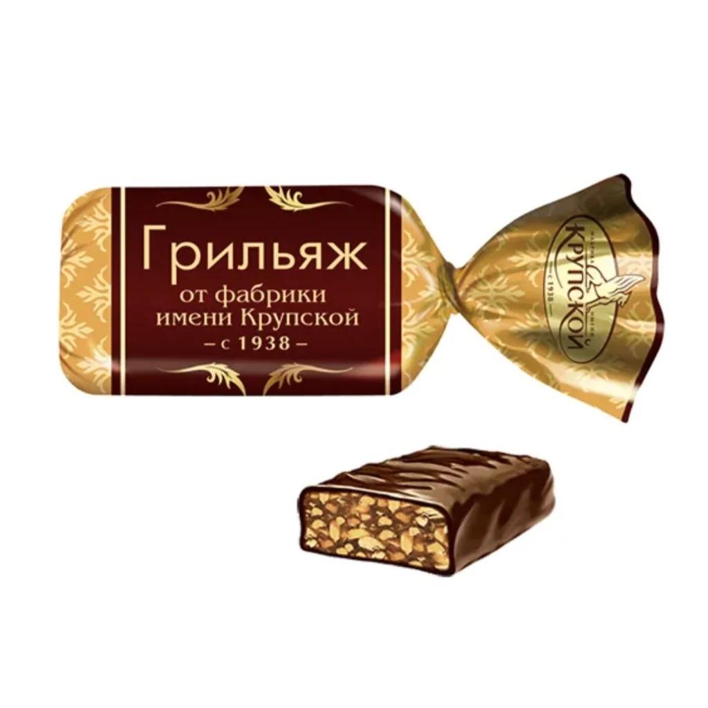 Конфеты Грильяж от Крупской (Славянка) 6 кг — фото 1