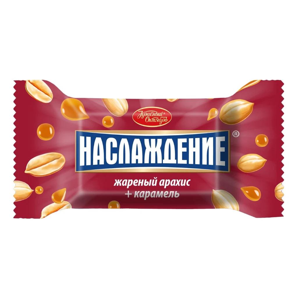Конфеты Наслаждение с мягкой карамелью-кг 5 кг — фото 1
