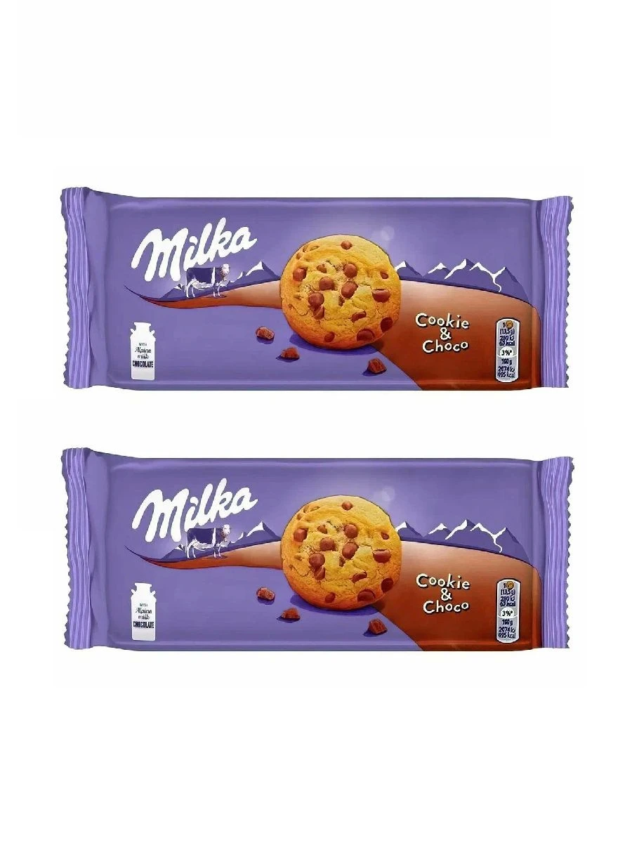 Milka Choco Cookie (Милка Чоко Куки c шок. крошкой) 135г (24) — фото 1