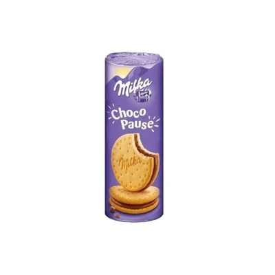 Milka Sandwich Chococream (Милка Печенье Чоко Пауза) 260г (18) — фото 1