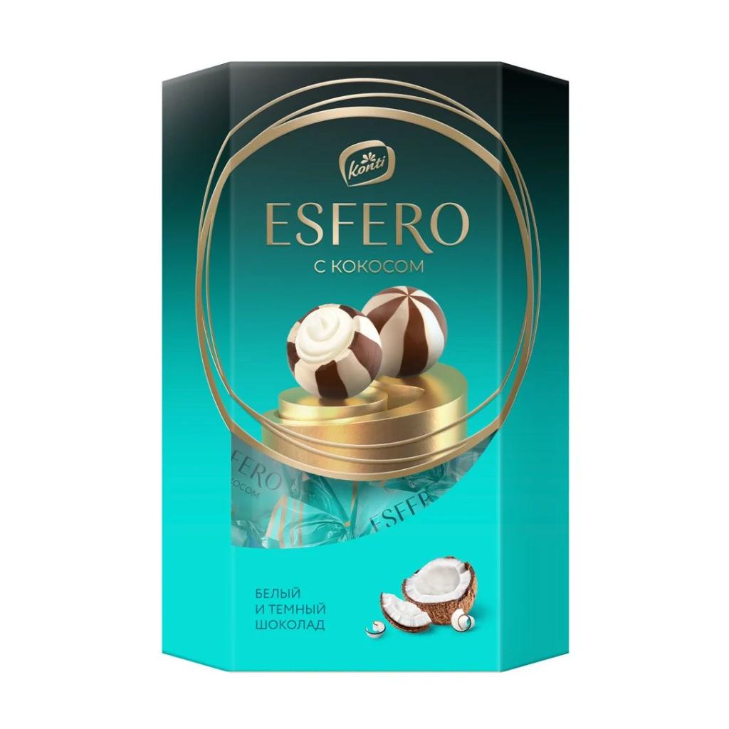 Конфеты Есферо из темн и бел шок с коксом. (Эссен) 5 кг — фото 1