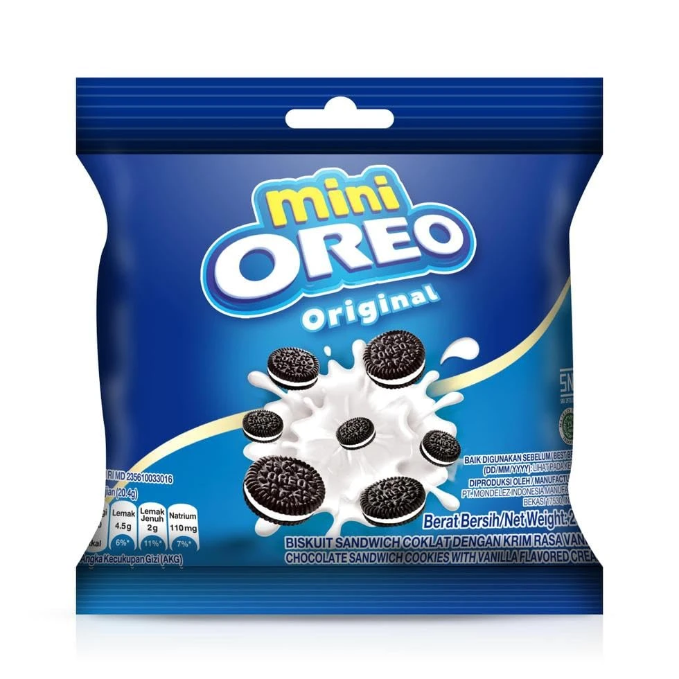 Mini Oreo Original (Орео Мини Оригинал) 20,4г (60) 10*6 Индонезия