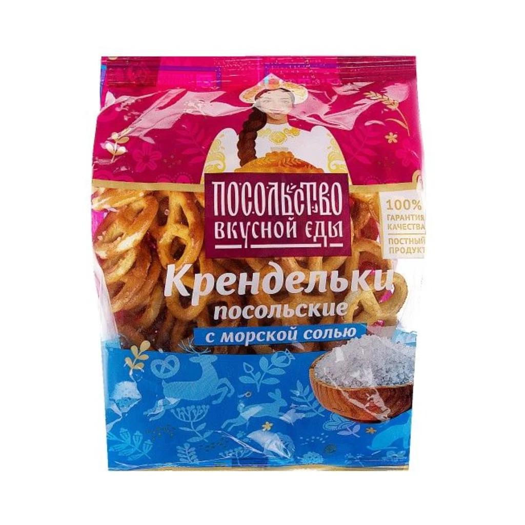 Крендельки Посольские с морской солью, 30 шт по 130 г — фото 1