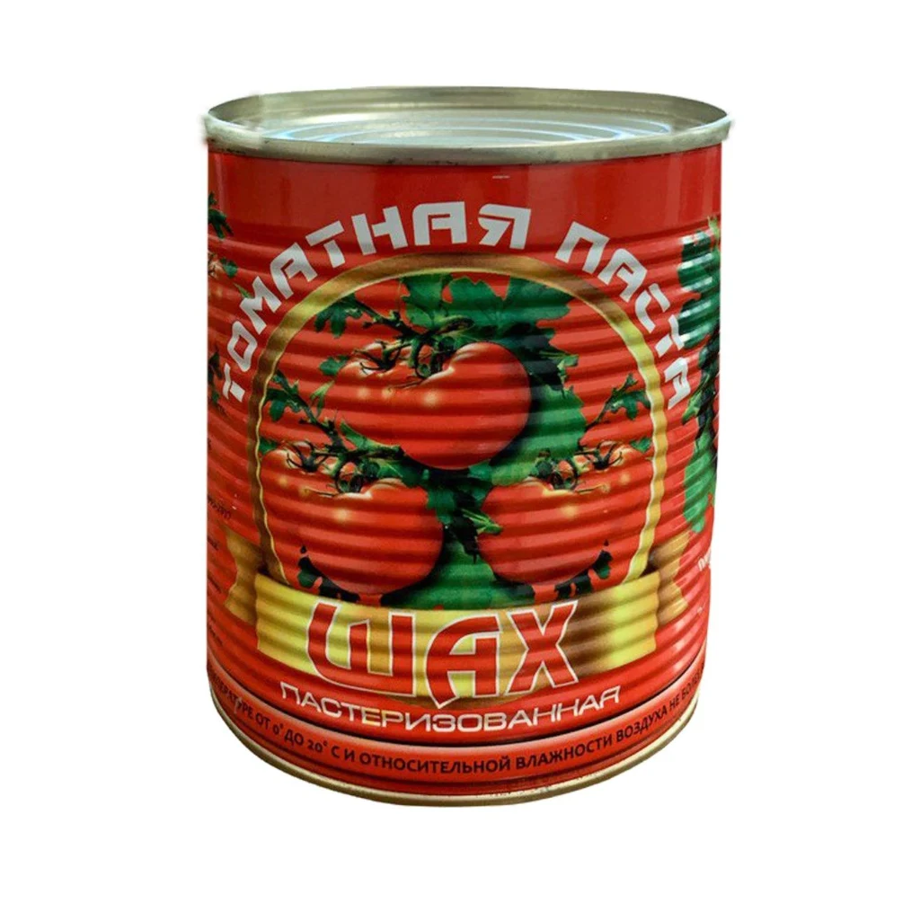 Томатная паста ШАХ 0,8 кг*12 шт.