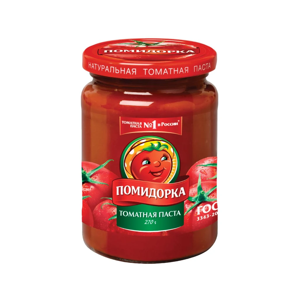 Томатная паста Помидорка 0,770 г.