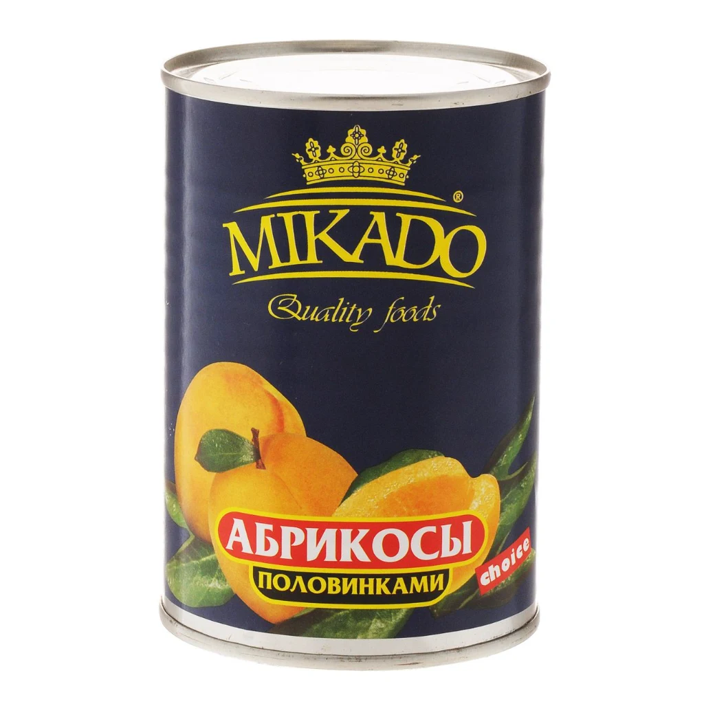 Абрикос консер 820гр*12шт МИКАДО — фото 1