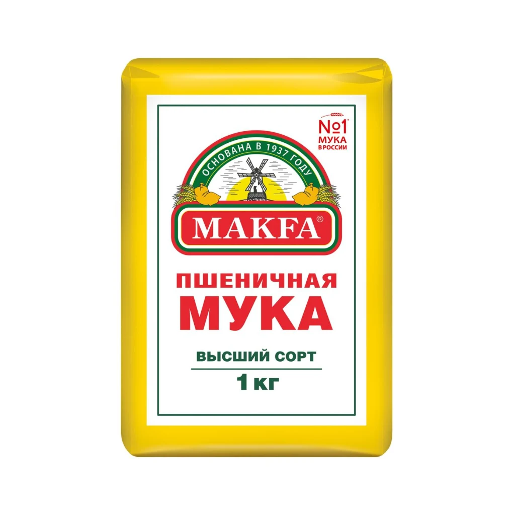 Мука пшеничная Макфа в/с 10 кг