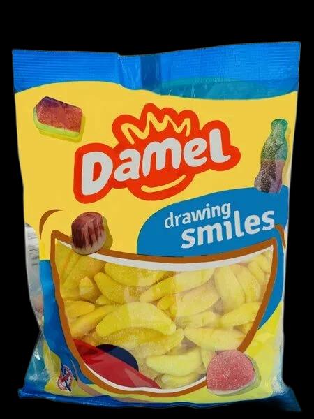 Мармелад Жевательный Damel Бревнышки Банан с клубничной начинкой 9¶ 1,65 кг — фото 1