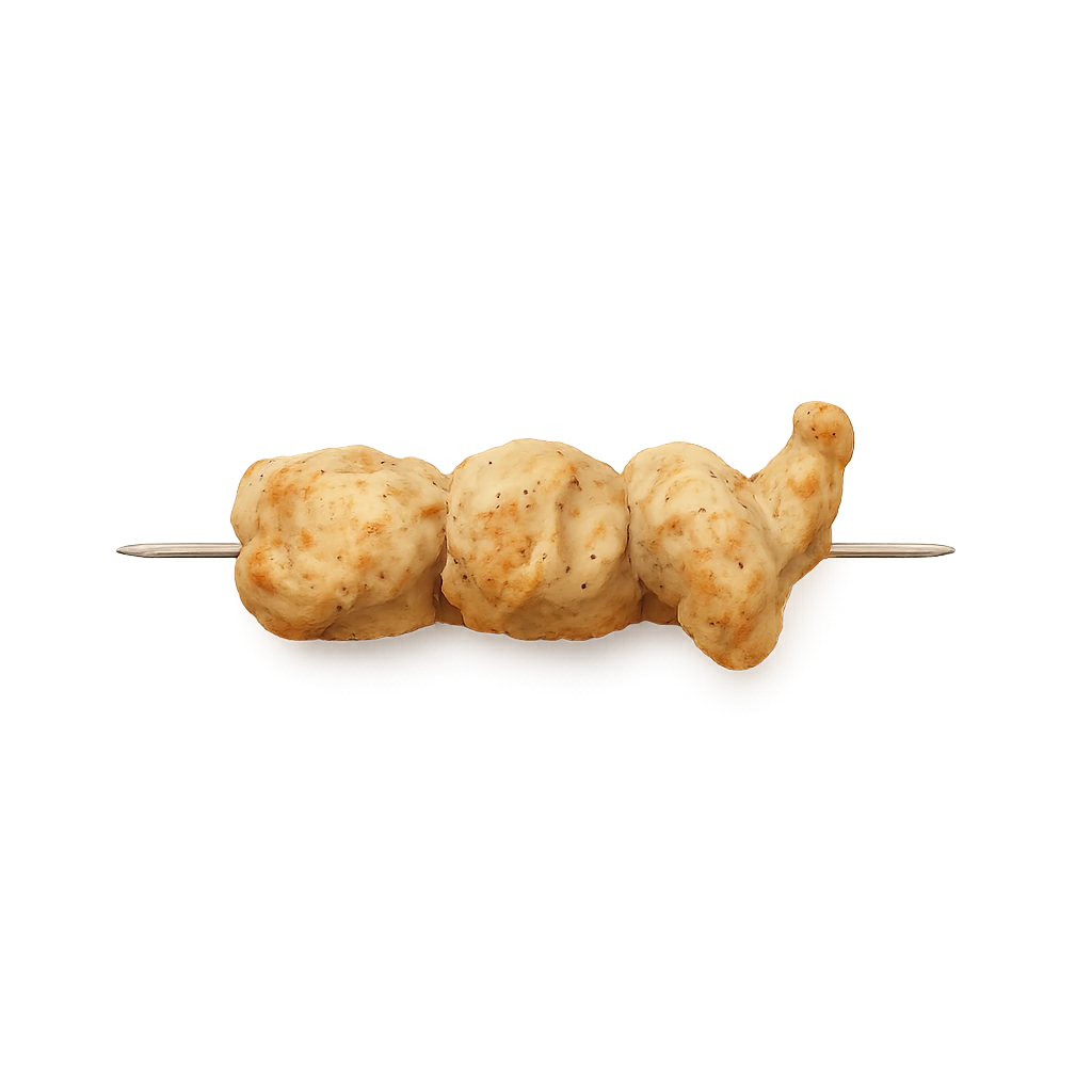 Шашлык из Курицы Маринованная в Ведре (бедра и Крыло) — фото 1