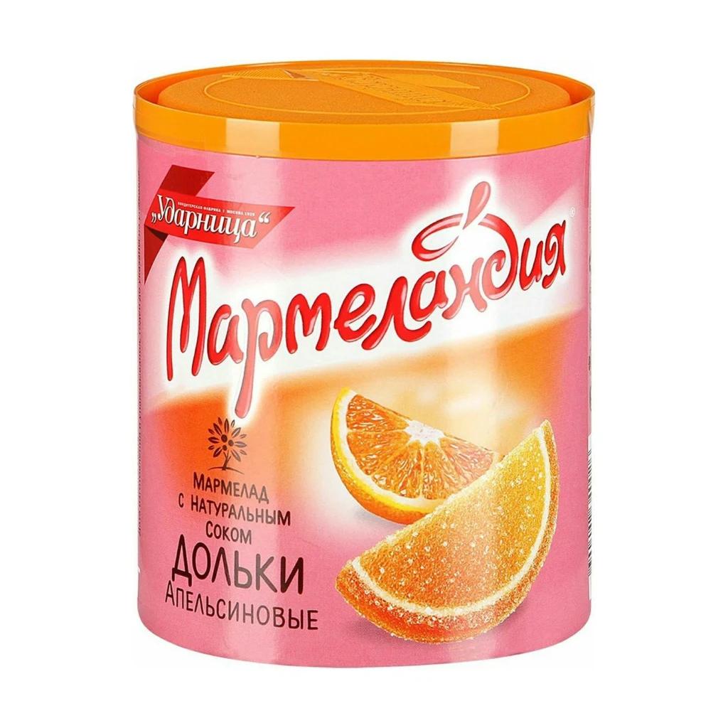 Мармеландия апельсин дольки (Ударница), 12 шт по 250 г — фото 1
