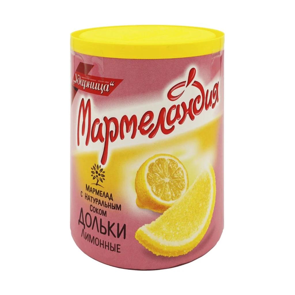 Мармеландия лимон дольки (Ударница), 12 шт по 250 г — фото 1