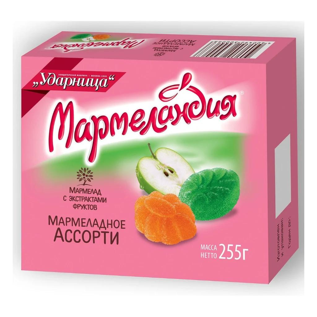 Мармеландия мармелад Ассорти (Ударница), 18 шт по 255 г — фото 1