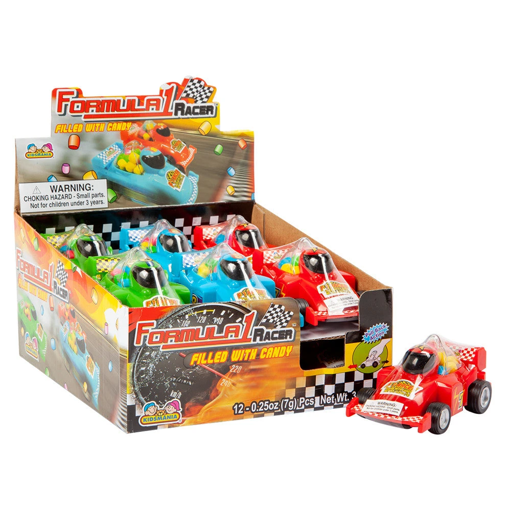 Kidsmania 500 Racer (Формула-1 Конфеты) 7гр (12)*12  3200 — фото 1