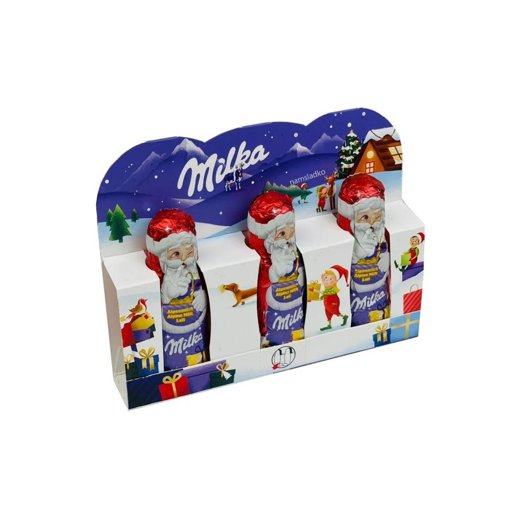 Милка Xmas Санта 3, 30 шт по 15 г — фото 1
