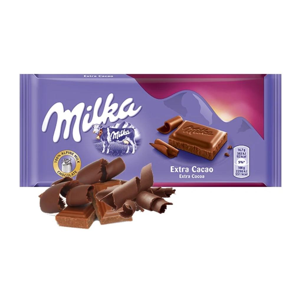 Милка Молочный с какао начинкой (Импорт), 22 шт по 100 г — фото 1