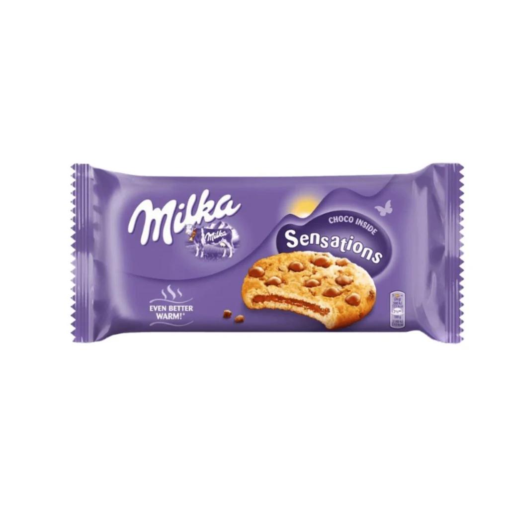 Милка печенье Куки Сенсейшн светл, 12 шт по 156 г — фото 1