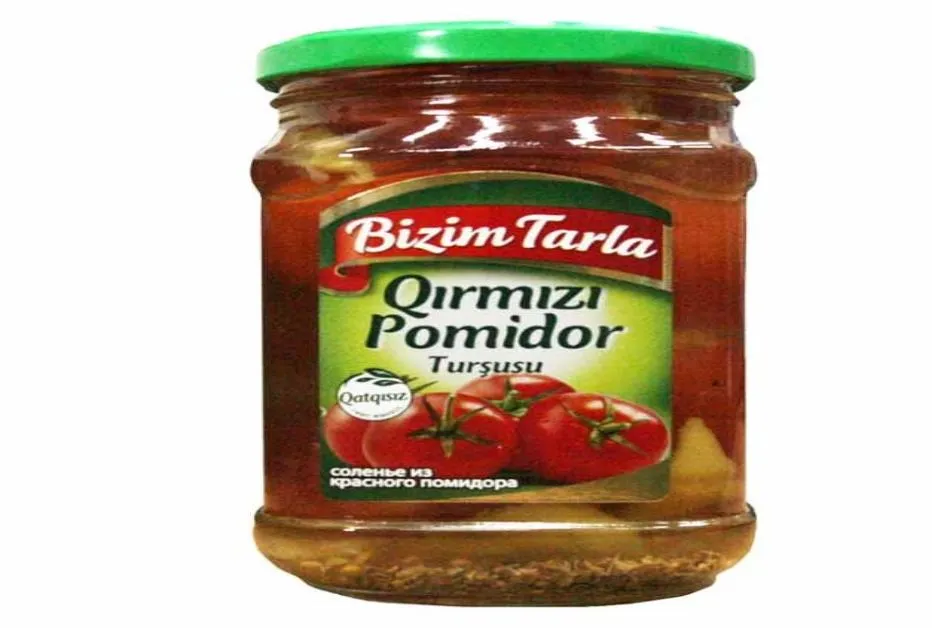 Соленье из Красного Помидора "Bizim Tarla" 680гр Азербайджан — фото 1