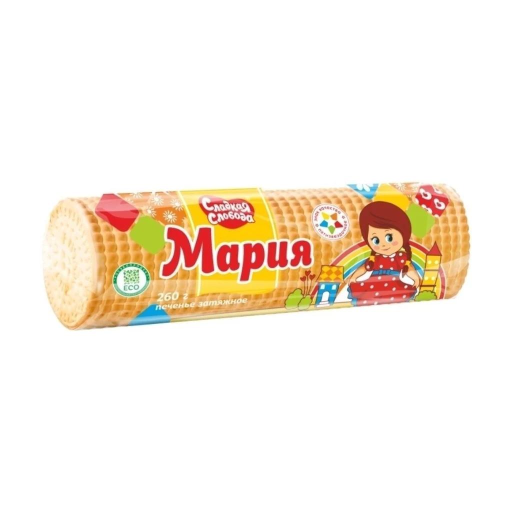 Печенье Мария Затяжное (Сладкая Слобода), 18 шт по 260 г — фото 1
