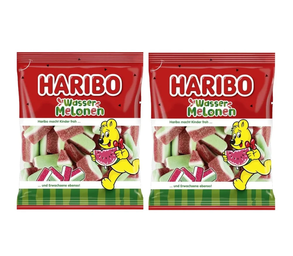 Haribo Wassermelonen (Мармелад Харибо Арбуз) 160г (32) — фото 1