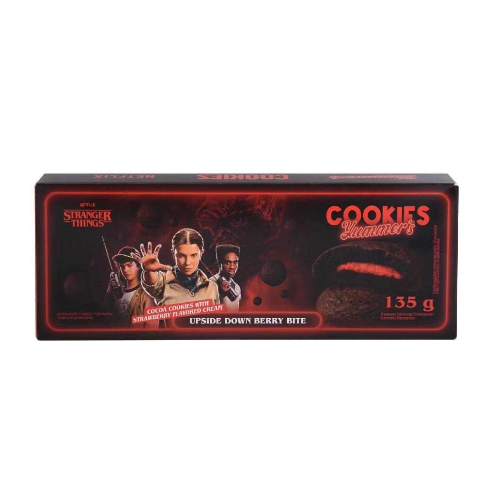 Печенье Cookies Yummer Странные дела (Клубника-Шоколад) -шт, 14 шт по 135 г — фото 1