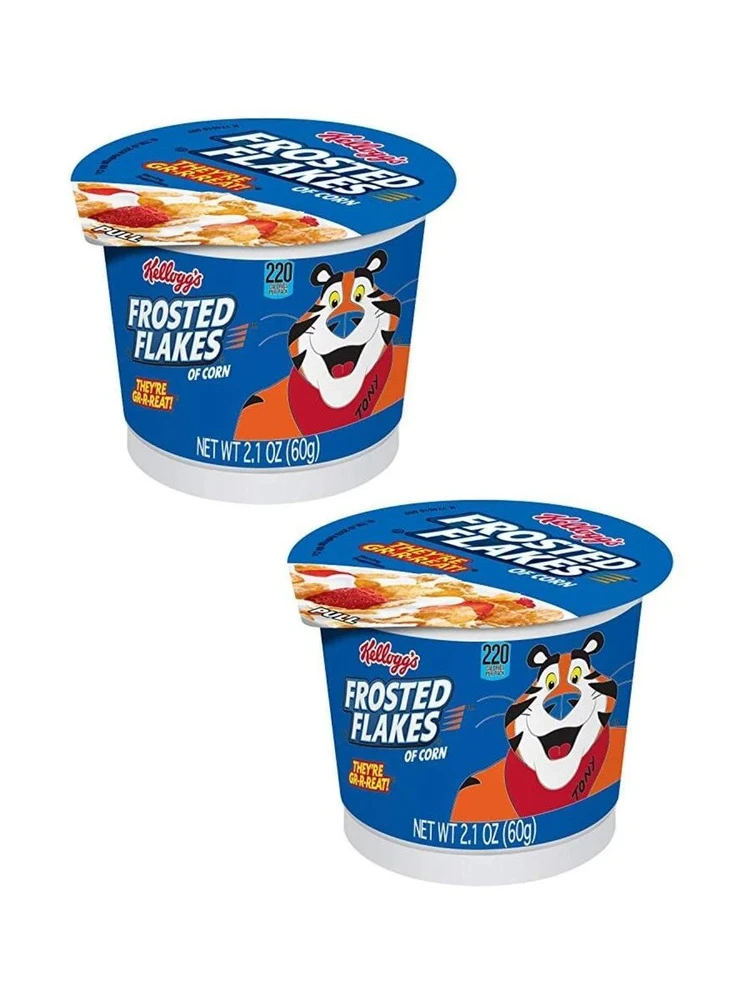 Готовый завтрак Kellogg’s Frosted Flakes 60гр стакан