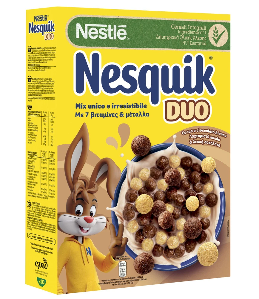 Nesquik DUO (Готовый завтрак Несквик Дуо) 325г (7)